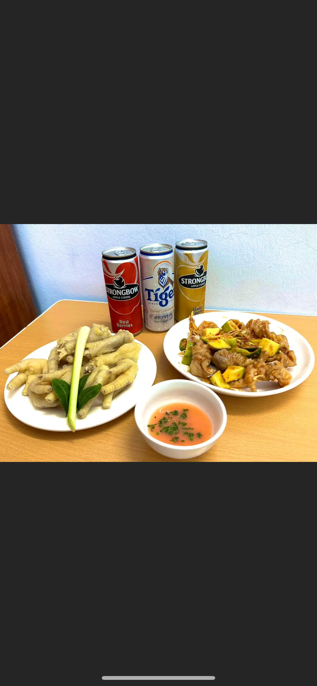 Hình ảnh combo 1 sả tắc nhỏ 1 sốt thái nhỏ 