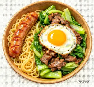 Hình ảnh Mì xào thập cẩm 