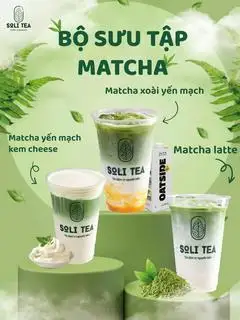 Hình ảnh Matcha yến mạch kem cheese