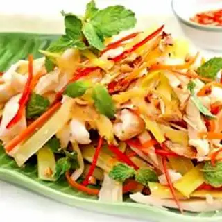 GỎI CỦ HỦ DỪA - 60.000 ₫ tại Quán Chay The Rice - Vegan - Tân Thới Nhất 21