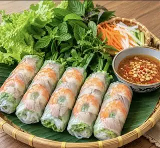 Hình ảnh Gỏi cuốn tôm thịt 5 cái