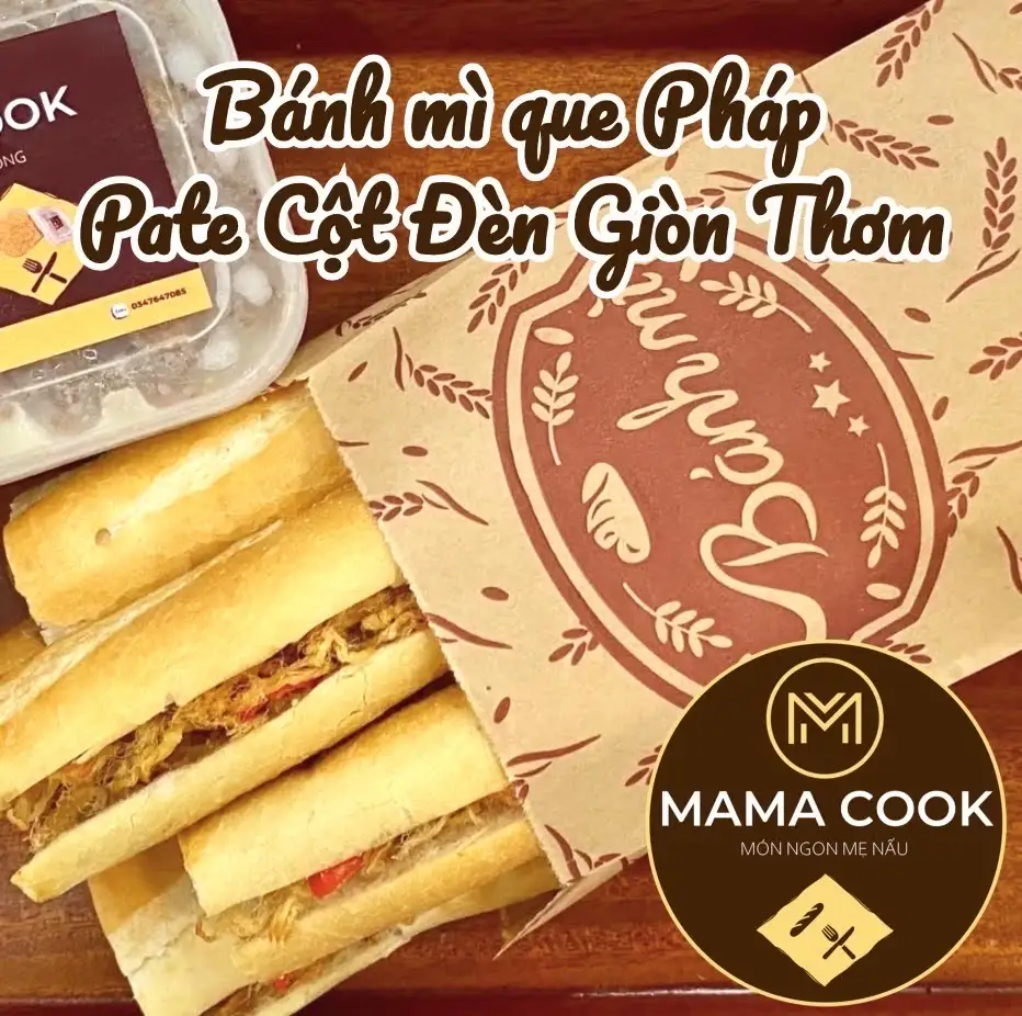 Hình ảnh Bánh mì que Pháp đặc ruột - pate cột đèn Hải Phòng