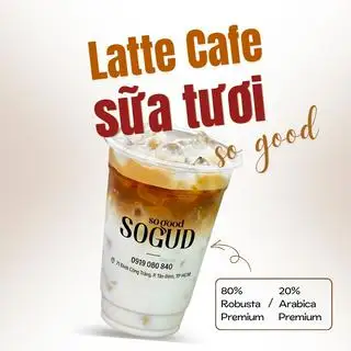 Latte Cafe sữa tươi - Gu nhẹ nhàng - 48.000 ₫ tại SOGUD SAIGON Q1 - Matcha Japan, Trà Trái Cây Tươi 100% & Cafe - Đinh Công Tráng