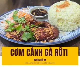 Hình ảnh CƠM CÁNH GÀ RÔTI
