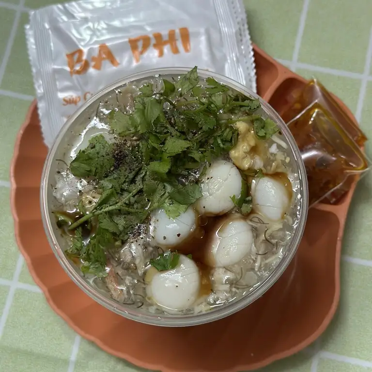 Hình ảnh Súp Cua Tóc Tiên Sò Điệp 