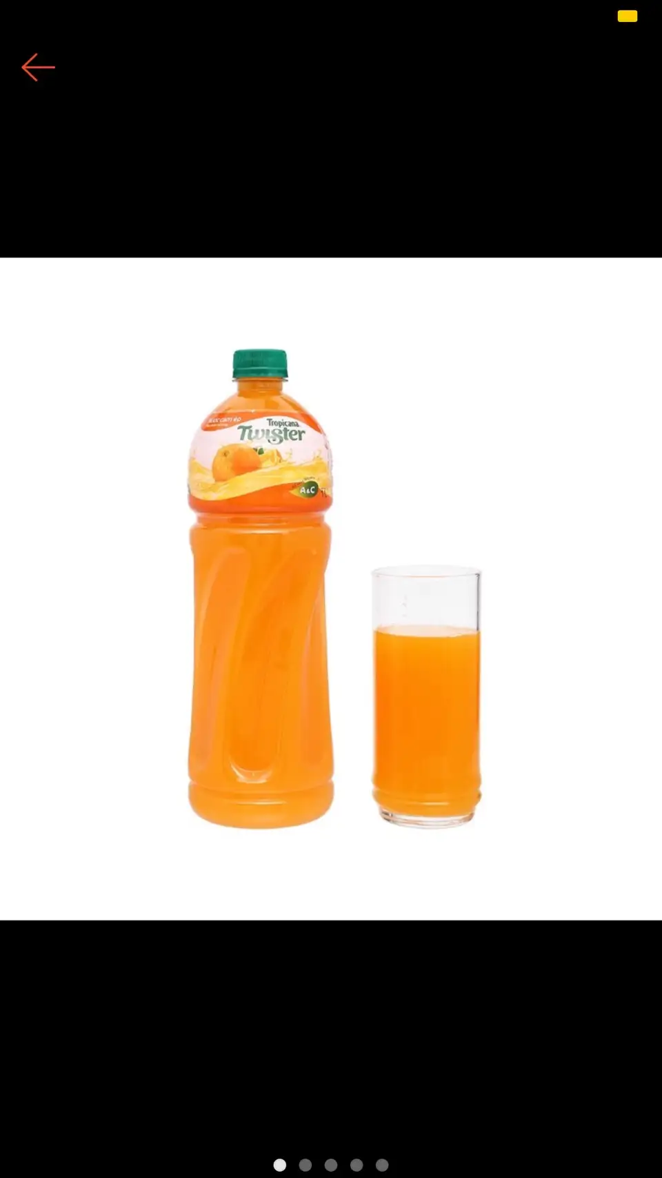 Nước cam ép Twister - 20.000 ₫ tại Há cảo-Bánh mì xíu mại nhà làm 385