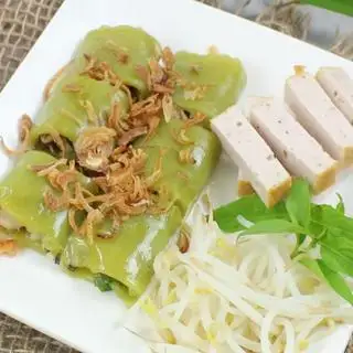 Bánh Cuốn Lá Dứa + Chả - 40.000 ₫ tại Quán A Thân - Bánh Cuốn Nóng - Kỳ Đồng