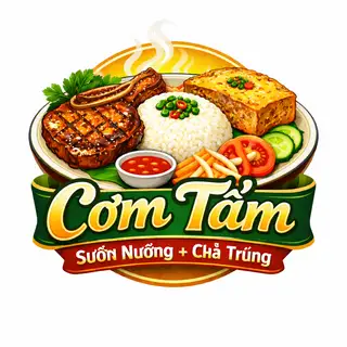 Hình ảnh Cơm Tấm Sườn Nướng + Chả Trứng