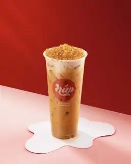 Hình ảnh Trà sữa Thái đỏ trân châu hoàng kim - ly 700ml