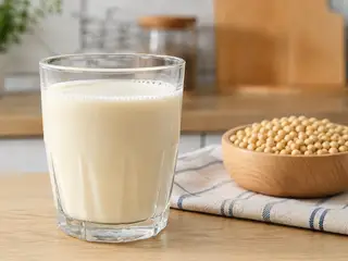 Hình ảnh sữa đậu nành có đá 