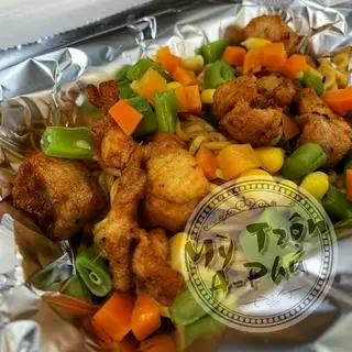 Hình ảnh Mỳ Trộn Xiên Gà