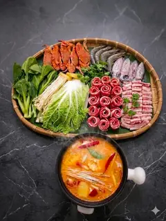 Hình ảnh sét lẩu 5-6 người luxury bao no nê ngon