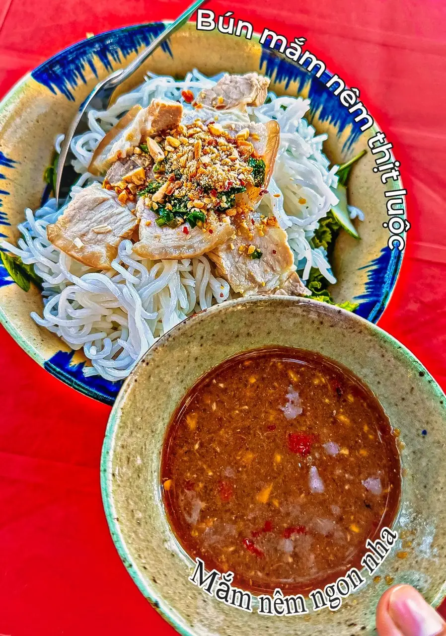 Hình ảnh Bún mắm nêm