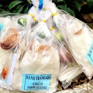 Bánh tráng chấm phơi sương - 17.000 ₫ tại A Béo - Bánh Tráng Trộn & Ăn Vặt KEM - Đường Số 10