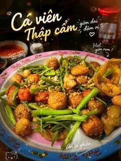 Hình ảnh Combo cá viên nhỏ mắm tỏi (hoặc chiên thường)