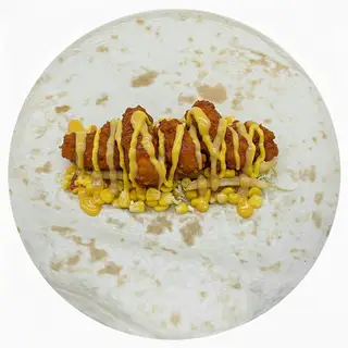 Hình ảnh Tacos Gà giòn cay xốt bơ tỏi