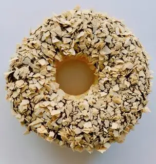 Hình ảnh Donut scl đen - ngũ cốc sữa giòn