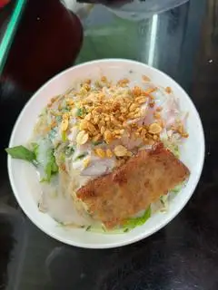 Bánh tằm bì nem nướng  - 55.000 ₫ tại Trung - Bánh Tằm Bì & Bún Thịt Nướng - Ngô Thị Thu Minh