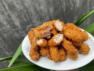 Nem chua rán - 7.000 ₫ tại Bún Đậu Mắm Tôm & Nem Nướng Nha Trang - Hồ Gươm 88 - Trường Chinh