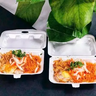Xôi gà xé - Lớn - 33.000 ₫ tại Bếp Nhà Khoa - Nhật - Phạm Ngọc Thảo
