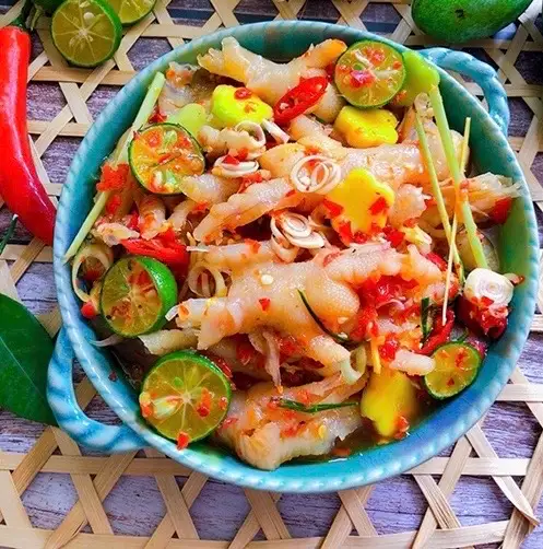 Chân Gà Rút Xương Sốt Siêu Cay - 65.000 ₫ tại RSFood - Chân Gà Sốt Thái & Tea - Miếu Bình Đông