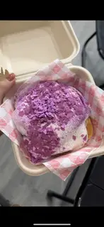 Hình ảnh Bánh mây - khoai môn tím
