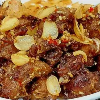 Hình ảnh Ngan chiên mắm tỏi