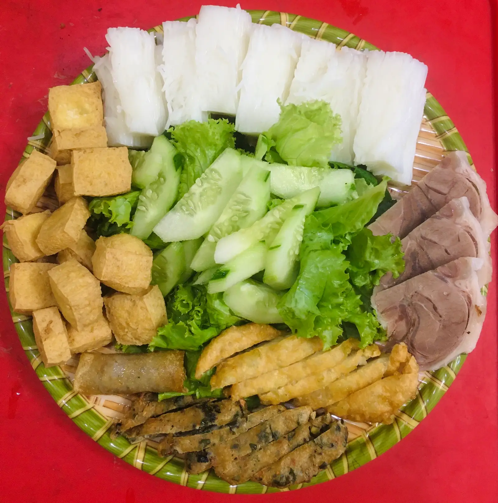 Mẹt Thập cẩm Đầy đủ (1 người) - 109.999 ₫ tại Bún Đậu Mắm Tôm A Béo - Đồng Đen