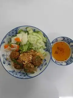 Bún Thịt Viên Nướng  - 66.500 ₫ tại Ngon Quán - Bún Riêu Tóp Mỡ & Bún Chả Hà Nội - Phổ Quang