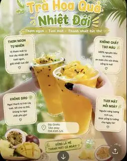 Hình ảnh TRÀ HOA QUẢ NHIỆT ĐỚI SZ L