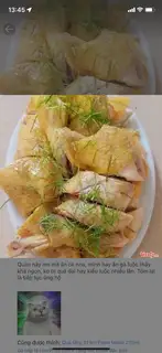 Hình ảnh gà hấp 1/2 + sốt chấm thần thánh