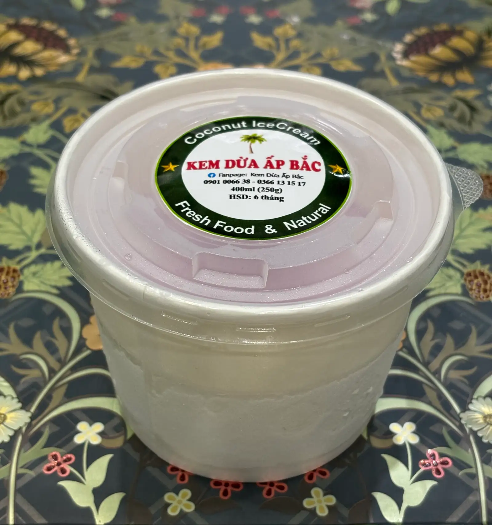 Kem Dừa Môn 150g - 35.000 ₫ tại Kem Dừa Ấp Bắc - Tống Văn Hên