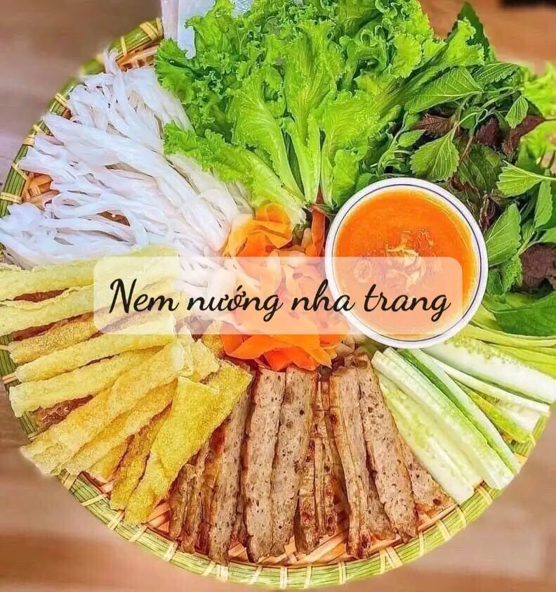 Hình ảnh Nem nướng Nha Trang - (6 Cuốn ) 