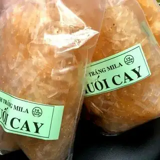 Hình ảnh Bánh tráng muối nhuyễn cay