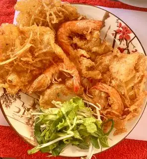 Bánh tôm chiên thêm  (1 cái) - 12.000 ₫ tại Bánh Ướt Mưa - Minh Phụng