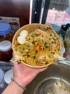 Hình ảnh Trộn mỡ hành tóp mỡ