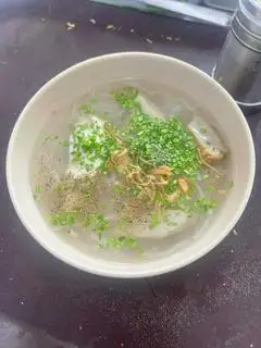 Bún chả cả hấp + Trứng cút - 64.000 ₫ tại Bánh Canh Hẹ 18A - Nguyễn Thị Minh Khai
