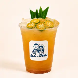 Trà lài sốt tắc mật ong - 44.000 ₫ tại  HI-TRA - Trà Khế Tươi Signature - Đường Số 1