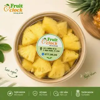 Thơm ngọt thanh - 45.000 ₫ tại Fruit O’Clock - Trái Cây Cắt Sẵn - Đường Số 36