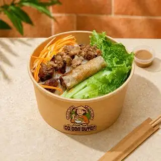 Bún thịt nướng + Chả ram tôm đất - 63.000 ₫ tại Tiệm Ăn Cô Boa Duyên - Bún Mắm Nêm, Bún Thịt Nướng & Bún Nước Tương - Nguyễn Đình Chính 