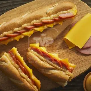 Hình ảnh Bánh mì đặc biệt phomai tan chảy