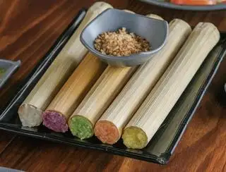 2 cơm lam ngũ sắc - 35.000 ₫ tại Gà Nướng & Gà Quay Tân Phát - Quốc Lộ 50