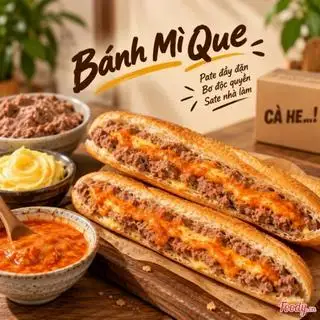 Hình ảnh Bánh mì que pate bơ mặn