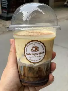 Hình ảnh cafe kem trứng