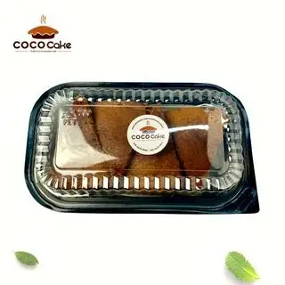 Hộp 4 lát bánh bò nhỏ (Chưa kèm Cốt Dừa) - 65.000 ₫ tại COCOCake - Bánh Bò Thốt Nốt Nướng - Nguyễn Thị Minh Khai