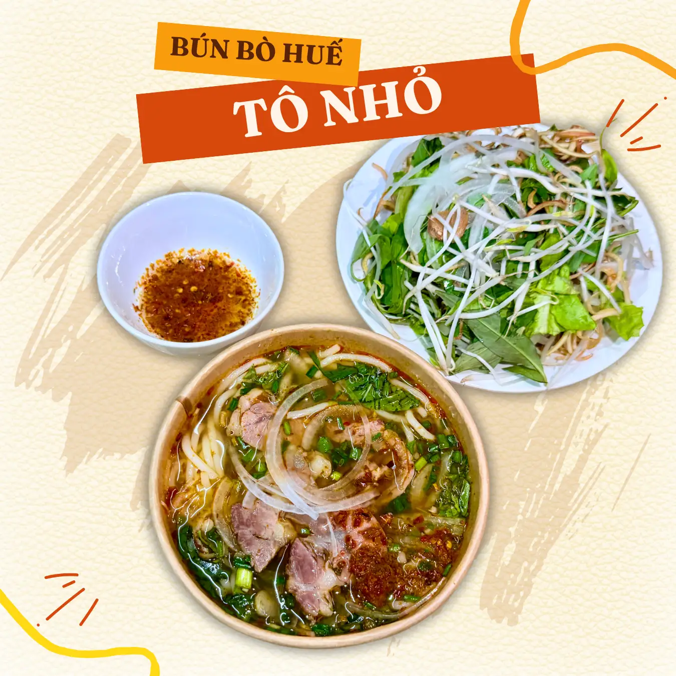 Bún Bò Huế Tô Nhỏ (Nạm) - 45.000 ₫ tại Cháo & Bánh Xèo Sóc Trăng Lộc Như Ý - Xô Viết Nghệ Tĩnh