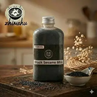Sữa Mè Đen Mix Sữa Gạo Rang Lạnh Ít Ngọt - 220Ml - 25.000 ₫ tại Zhimahu - Chè Mè Đen - Trần Quang Long