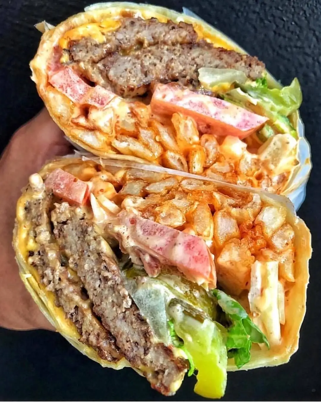 1 TACOS HẢI SẢN - 65.000 ₫ tại Hoàng Gia - Gà Rán & Trà Trái Cây - Hoàng Bật Đạt