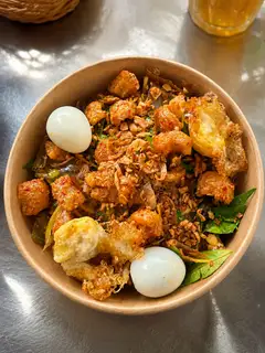 Hình ảnh Bánh tráng trộn tóp mỡ