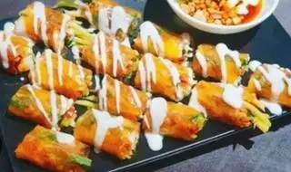 Hình ảnh bánh tráng cuốn 